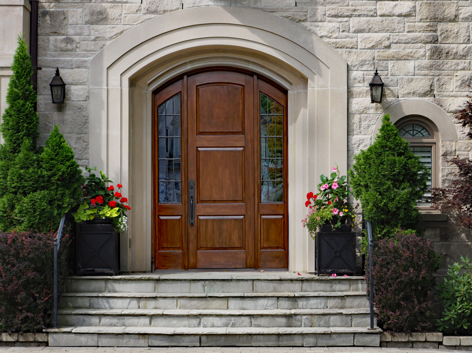 wood-front-door-installation