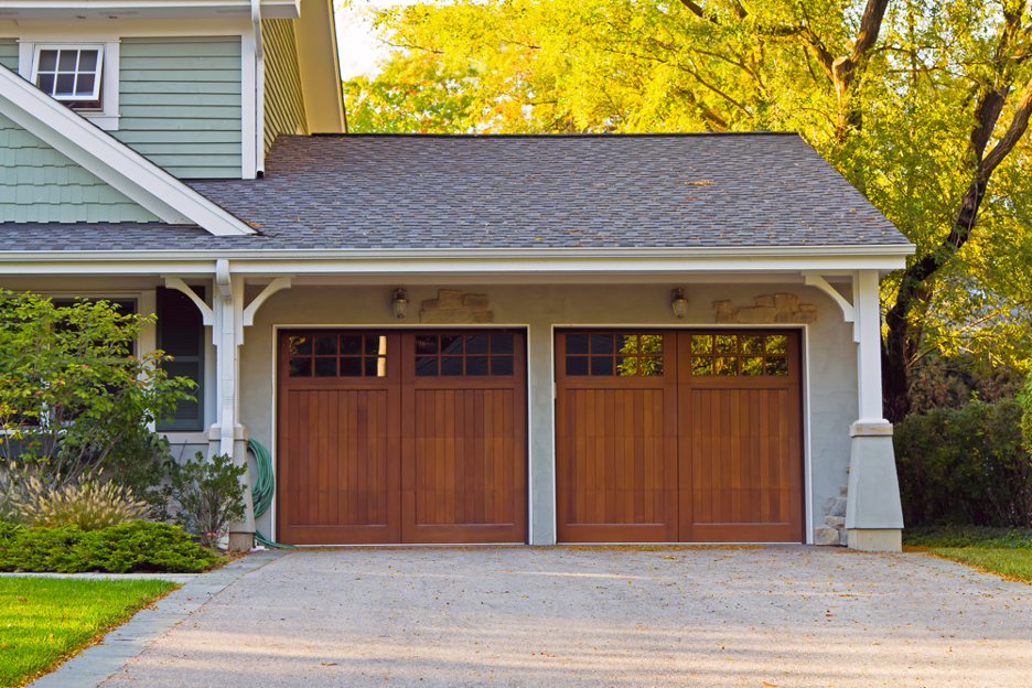 Wood exterior siding on a house in Buffalo Grove, Illinois