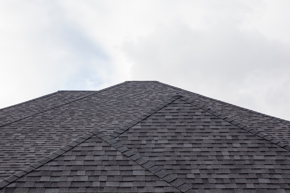 Roof replacement at a house in Glenview, Illinois